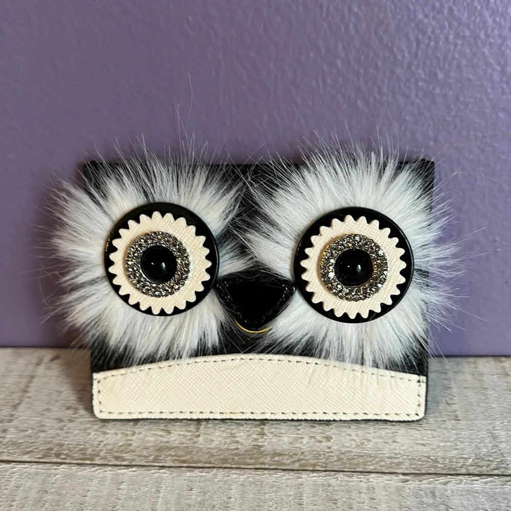 Kate spade owl card holder